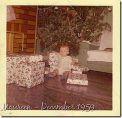 Xmas Pic - Me baby