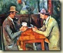 Cezanne Les joueurs de carte