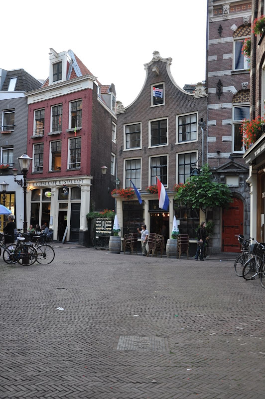 Фасады зданий в Амстердаме