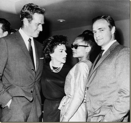 Heston, Garland, Kitt, Brando