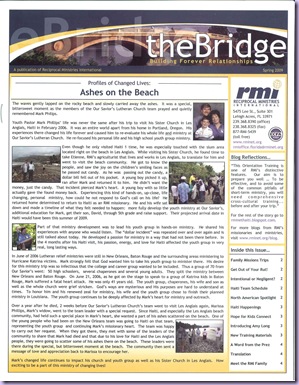 theBridge front page Spring 2009_0001