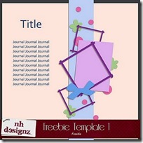 Digiscrap Template