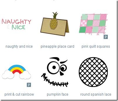 Print and cut shapes