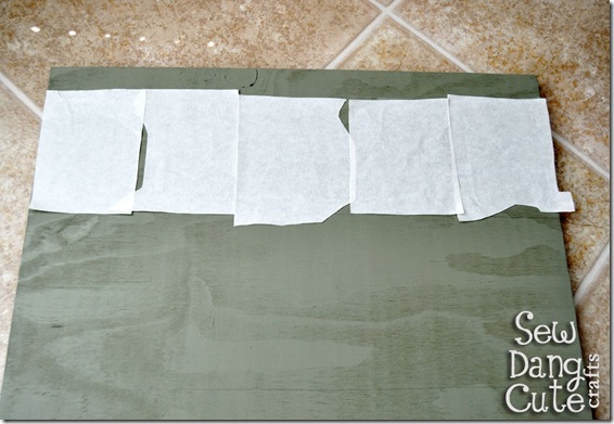 Laying-contact-paper-down