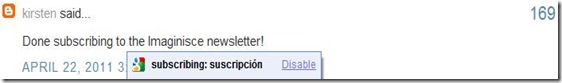 Imaginisce Winner #2