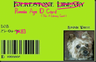 ronnii id card