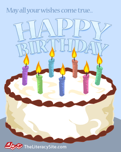 happy birthday animation. animated happy birthday
