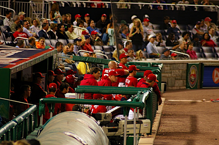 The dugout
