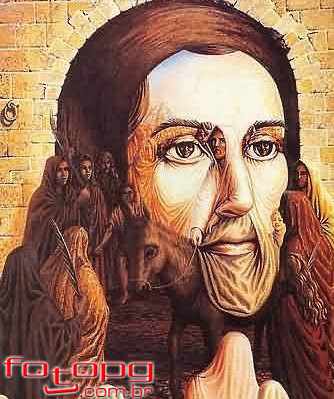 Jesus Cristo - Ilusão de Óptica Jesus Cristo
