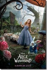 Mais um novo cartaz de Alice no PaÃ­s das Maravilhas