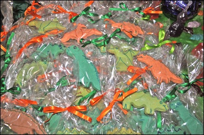 Biscoitinhos de dinossauros (foto de Xelito)