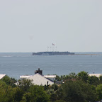 Fort Sumter as seen from CV-10 Yorktown