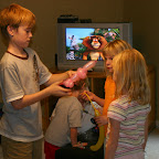 Linus' ability to make balloon animals was the hit of the party.