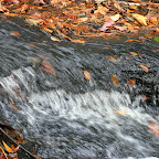 Running water in Harris Shoals Park, Watkinsville, GA