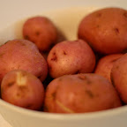 First potato harvest.