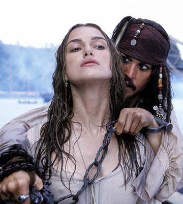 Jack Sparrow was pissfaced smashed through most of the Pirates of the 