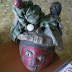 Foto(014)_1.jpg, yaruba rossa con burattini, arte africana vingaribbo