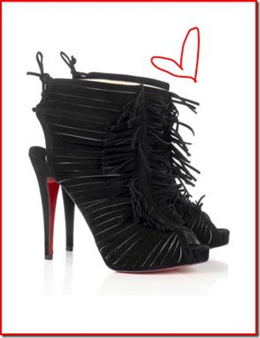 C Louboutin Fringeee