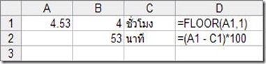 สูตร excel