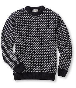 LL Bean Large Norwegian Sweater
