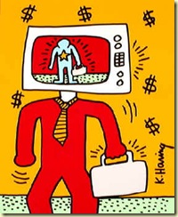 Haring_-_TV_Man