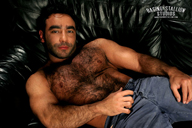 Huessein - Hairy Muscle Hunk Gay Porn Star