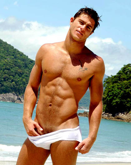 Sexy Muscle Men in White Underwears - Pictures Gallery 3