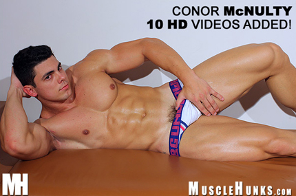 Butch little muscle puppy Conor McNulty returns! in New HD Video Set