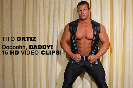 Tito Ortiz Latin Daddy Muscle from MuscleHunks HD