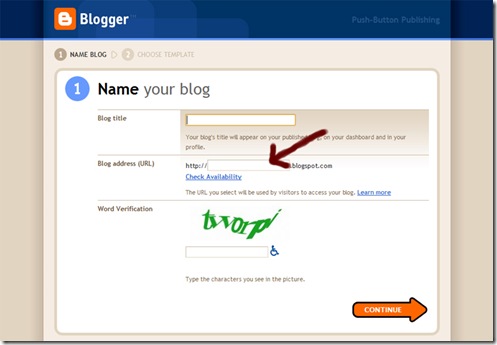 how to create a blog on blogger