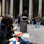 McDonalds in front of the Pantheon. Talk about anachronism.