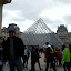 T &amp; Dad in front of the Pyramid