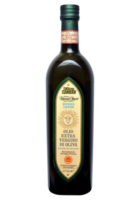 Olio Extra Vergine di Oliva DOP Riviera di Levante  lt. 0,75