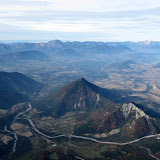 Le Trièves et au fond, le Vercors