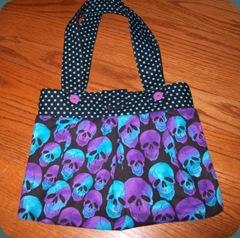 purple skull bag 1