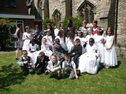 First holy communion in our church