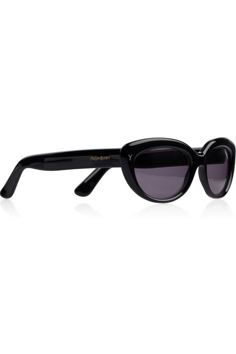 [Yves Saint Laurent Cat-eye frame acetate sunglasses[3].jpg]
