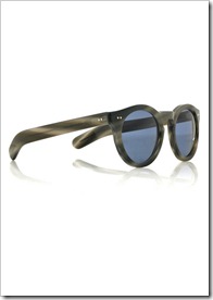 Cutler and Gross Round-frame acetate sunglasses