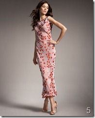 Narciso Rodriguez Petal-Print Chiffon Dress