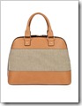 Chloé Billie Large Leather and Linen Tote 2