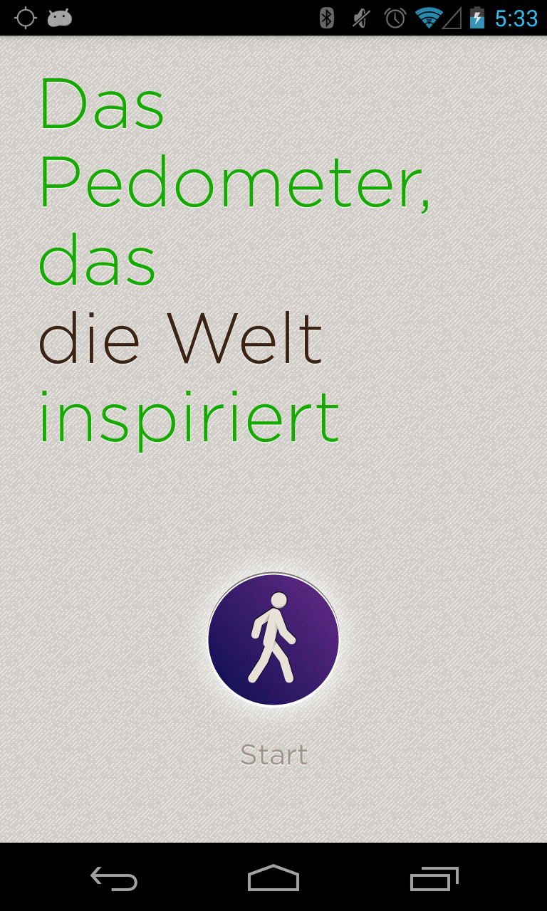 Android application Noom Walk Pedometer screenshort