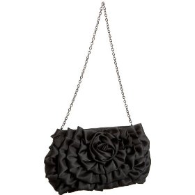 Jessica McClintock Ribbons & Bows Floral Shoulder Bag
