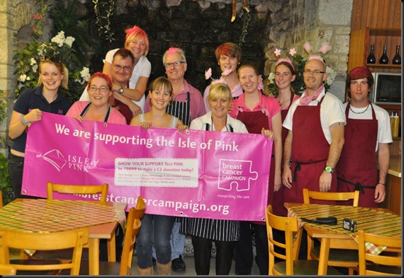 Cafe Team & Breast Cancer Campaigners Sept 10 (resized)