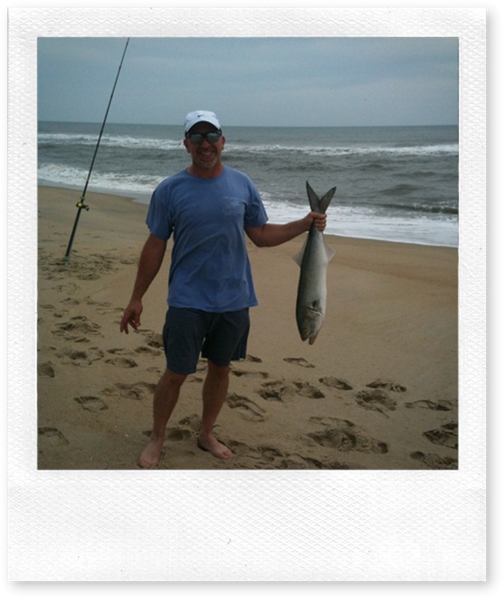 Matt fishing