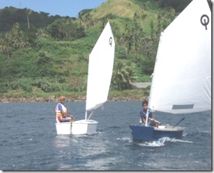 Racing, Savusavu sailing Club, Fiji