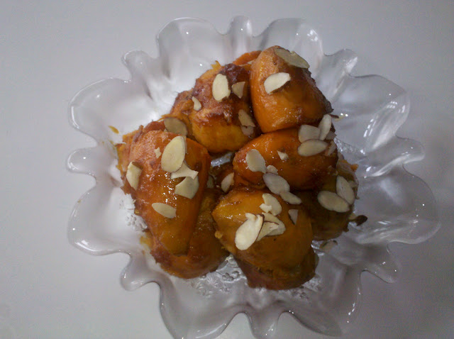 Candied Yams with Almonds