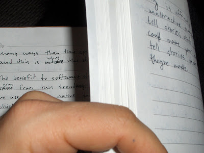the pages