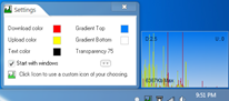 SysTray: Software Bandwidth Monitor