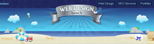 top 10 web design beach