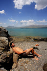 Turquie – Baignade le long du lac de Van Turquie – Baignade le long du lac de Van